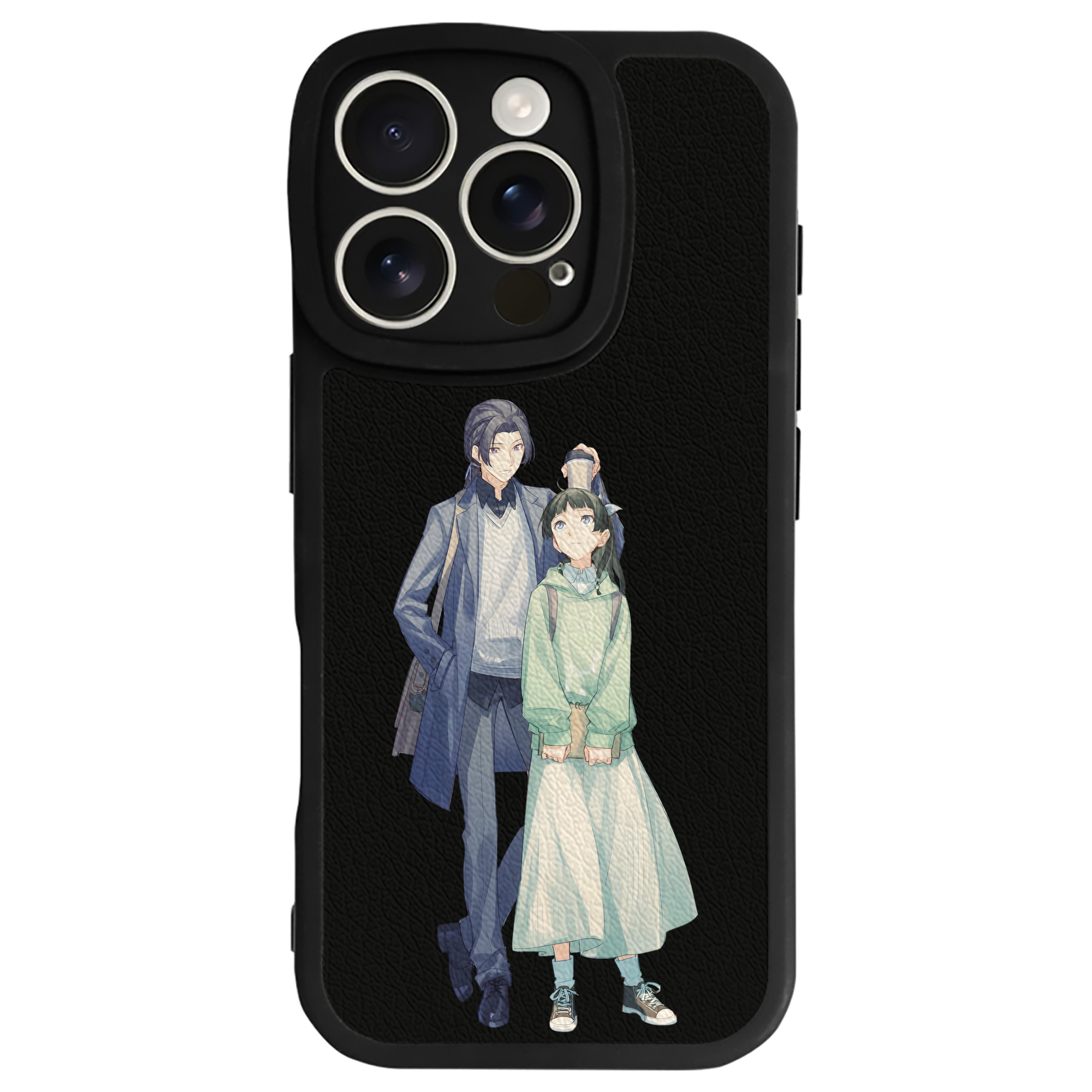 （画像用） 薬屋のひとりごと The Apothecary Diaries 【iPhone 16シリーズ対応】シリコンスマホケース（レザー調） 材質：シリコン